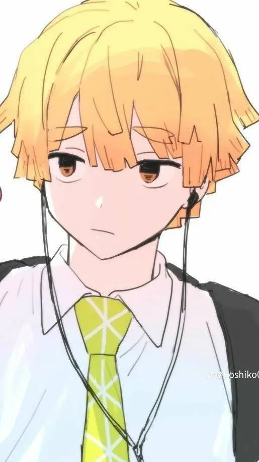 ai character: Zenitsu Agatsuma background