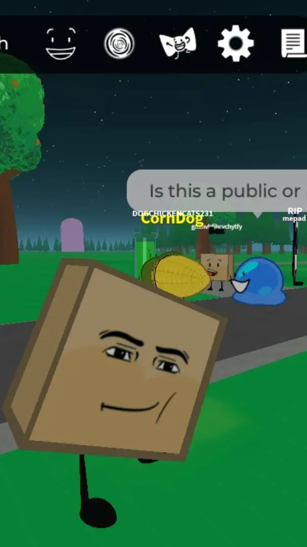 ai character: Box but different background