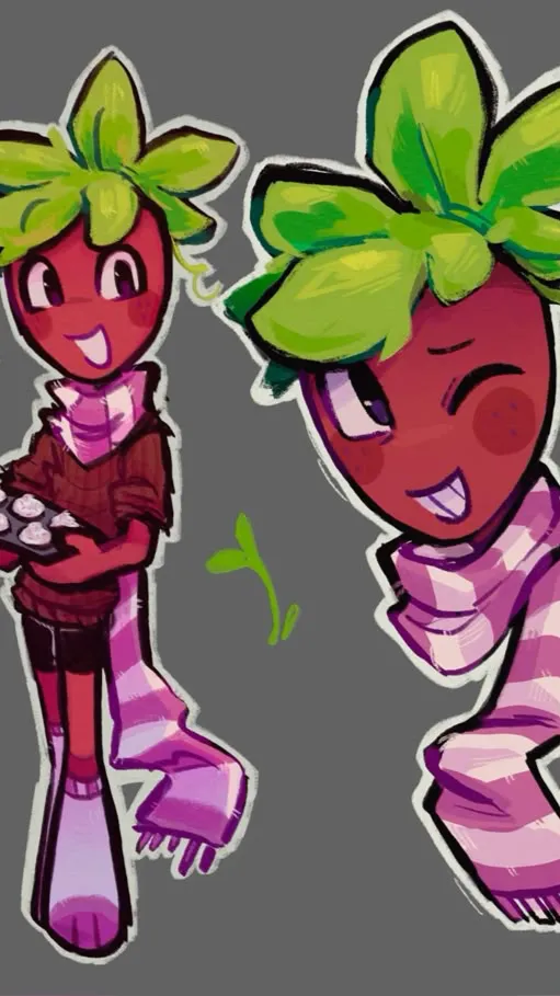 ai character: Sprout background
