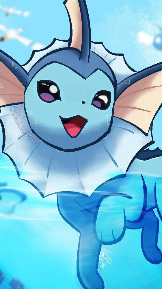 ai character: Vaporeon background