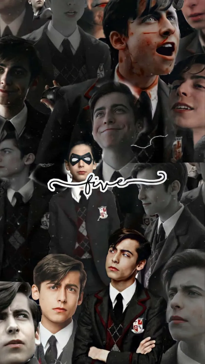 ai character: Umbrella Academy  background