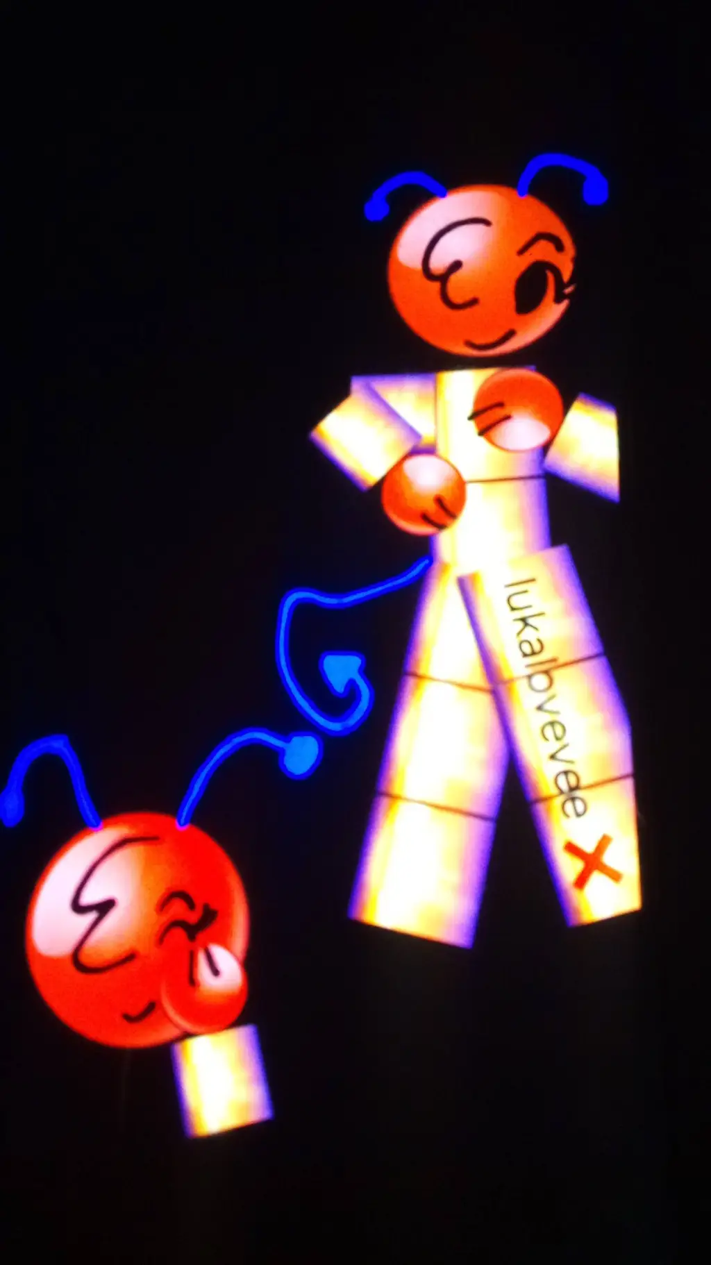 ai character: ant background