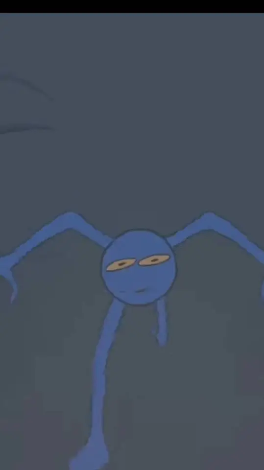 ai character: the blue guy  background