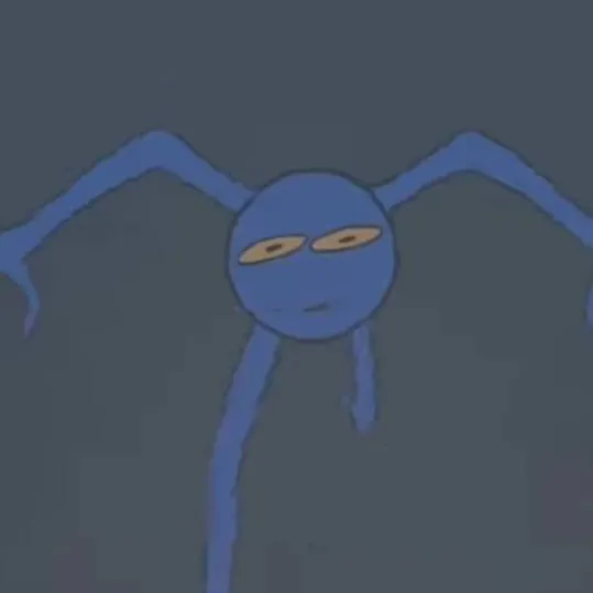 chat with ai character: the blue guy 