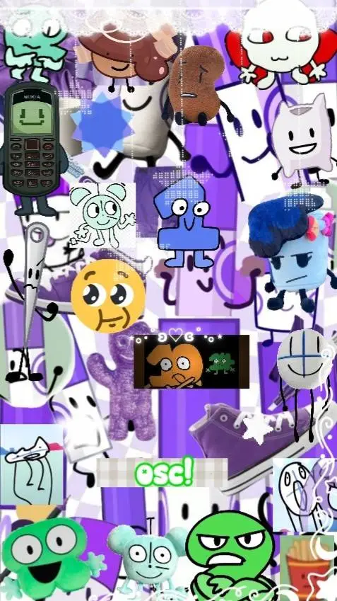 ai character: objects shows  background