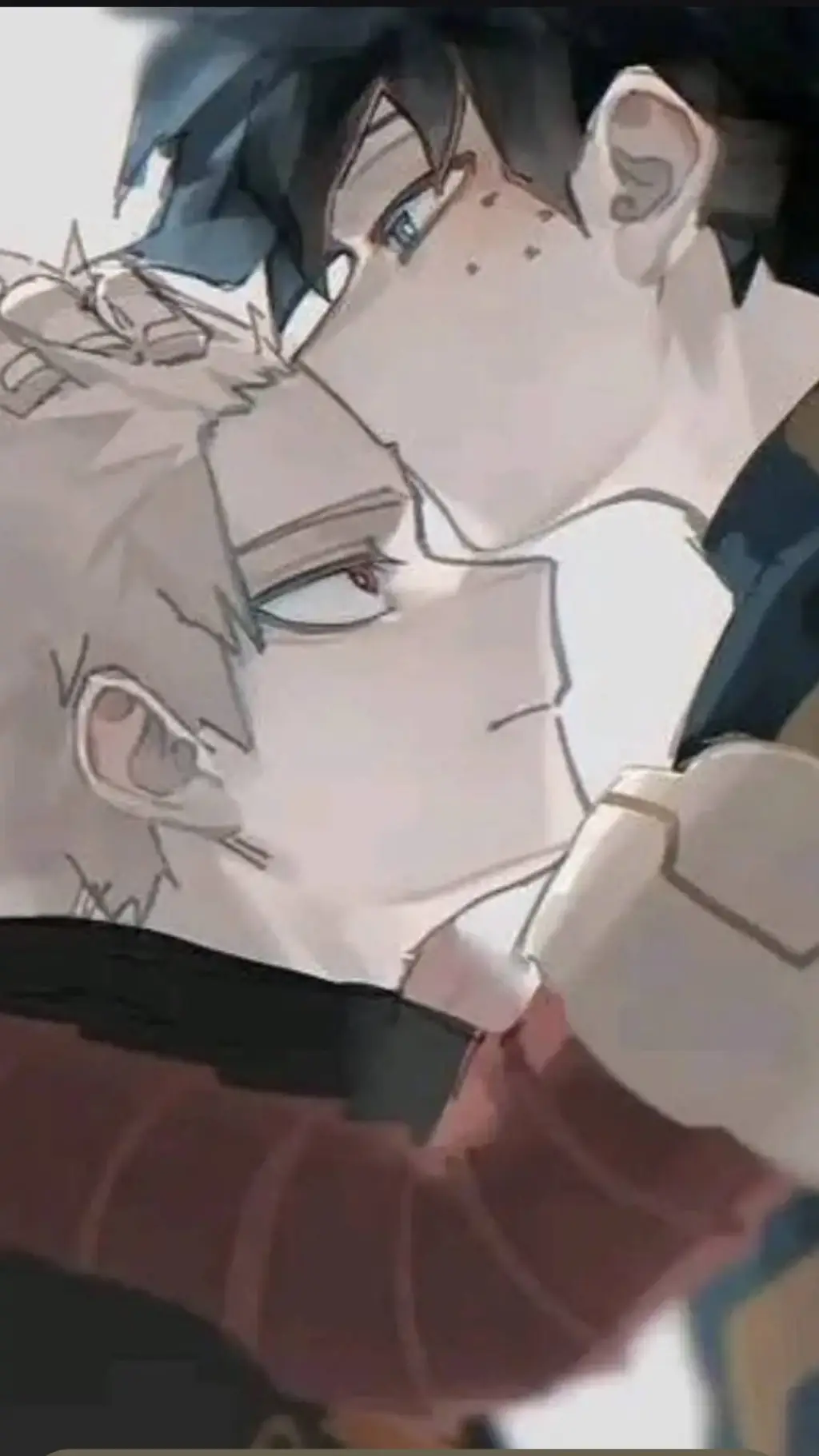 ai character: Bakugou x Izuku background