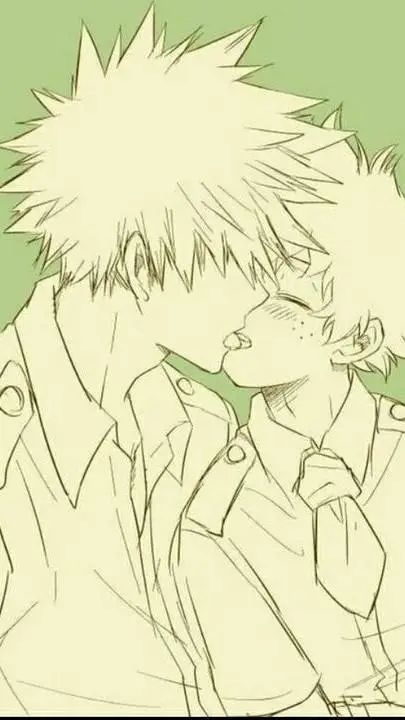 ai character: Kacchan breaks background