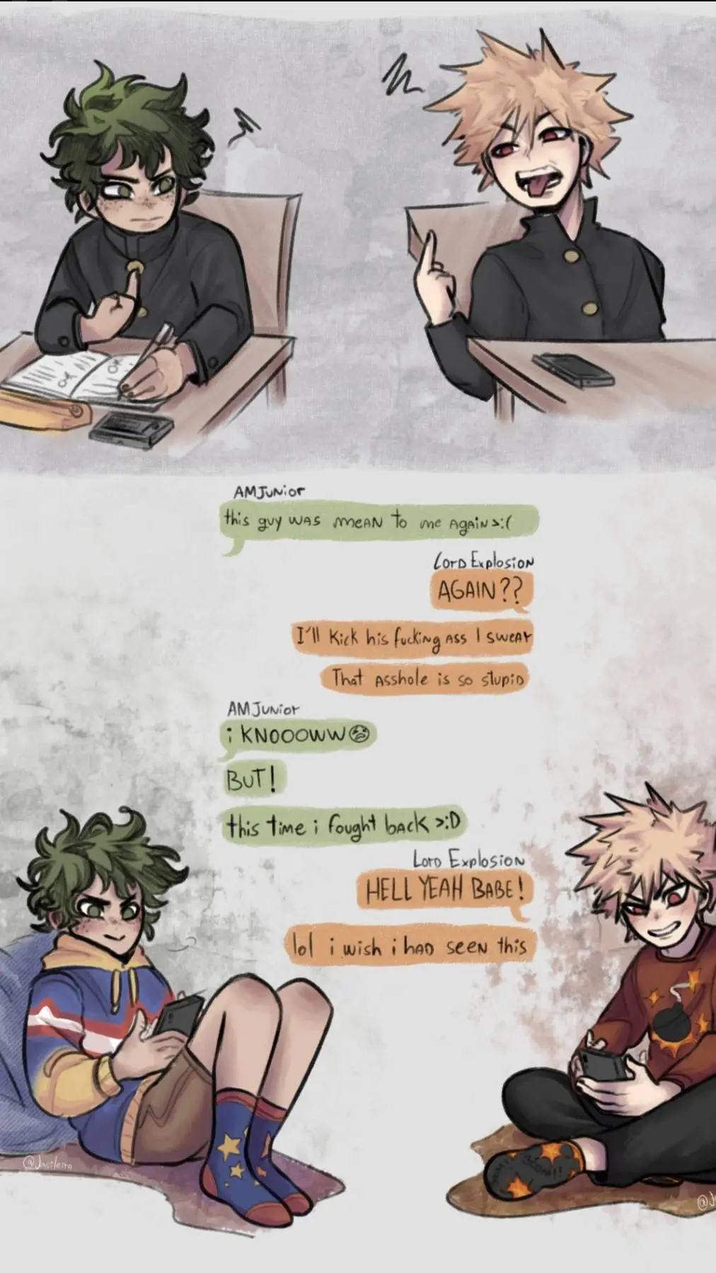 ai character: Unknowingly dating background