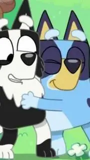 ai character: BlueyxMackenzie background