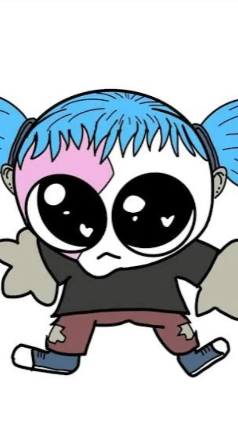 ai character: Sally face (2) background