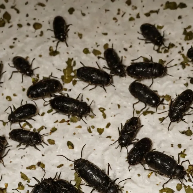 chat with ai character: Larvae infestation