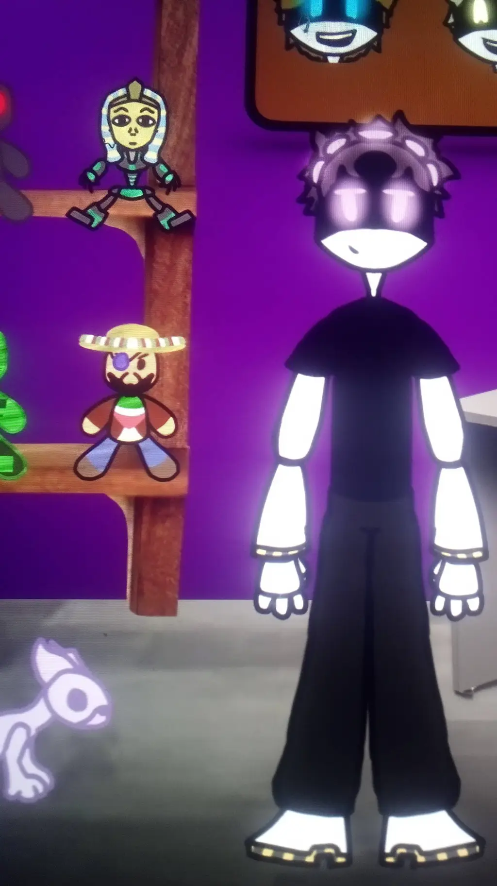 ai character: M background