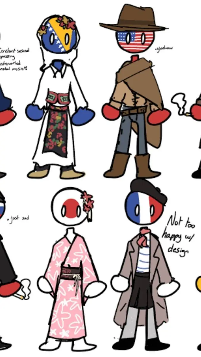ai character: Country Humans  background