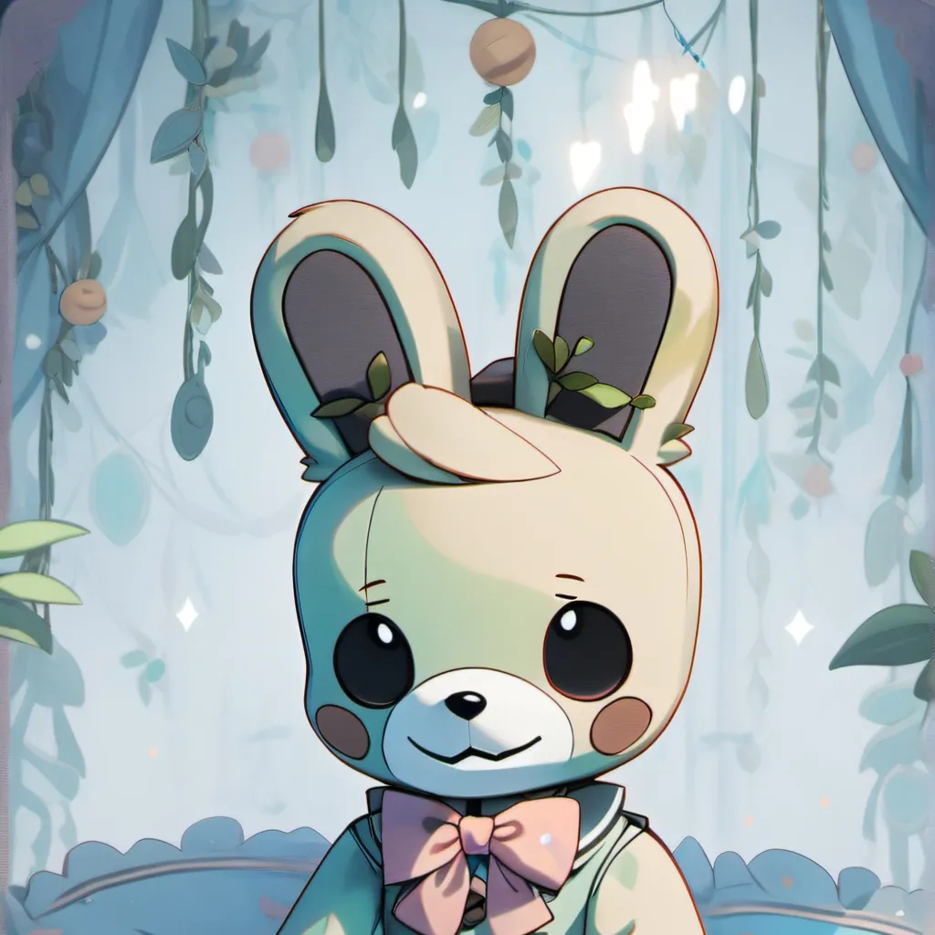 chat with ai character: Springbonnie plush