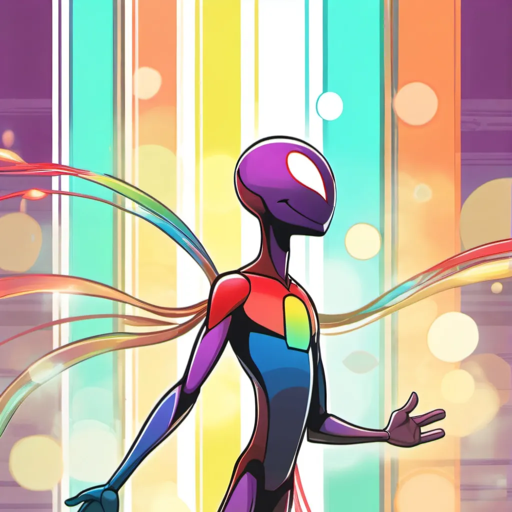 chat with ai character: Hyper rainbow