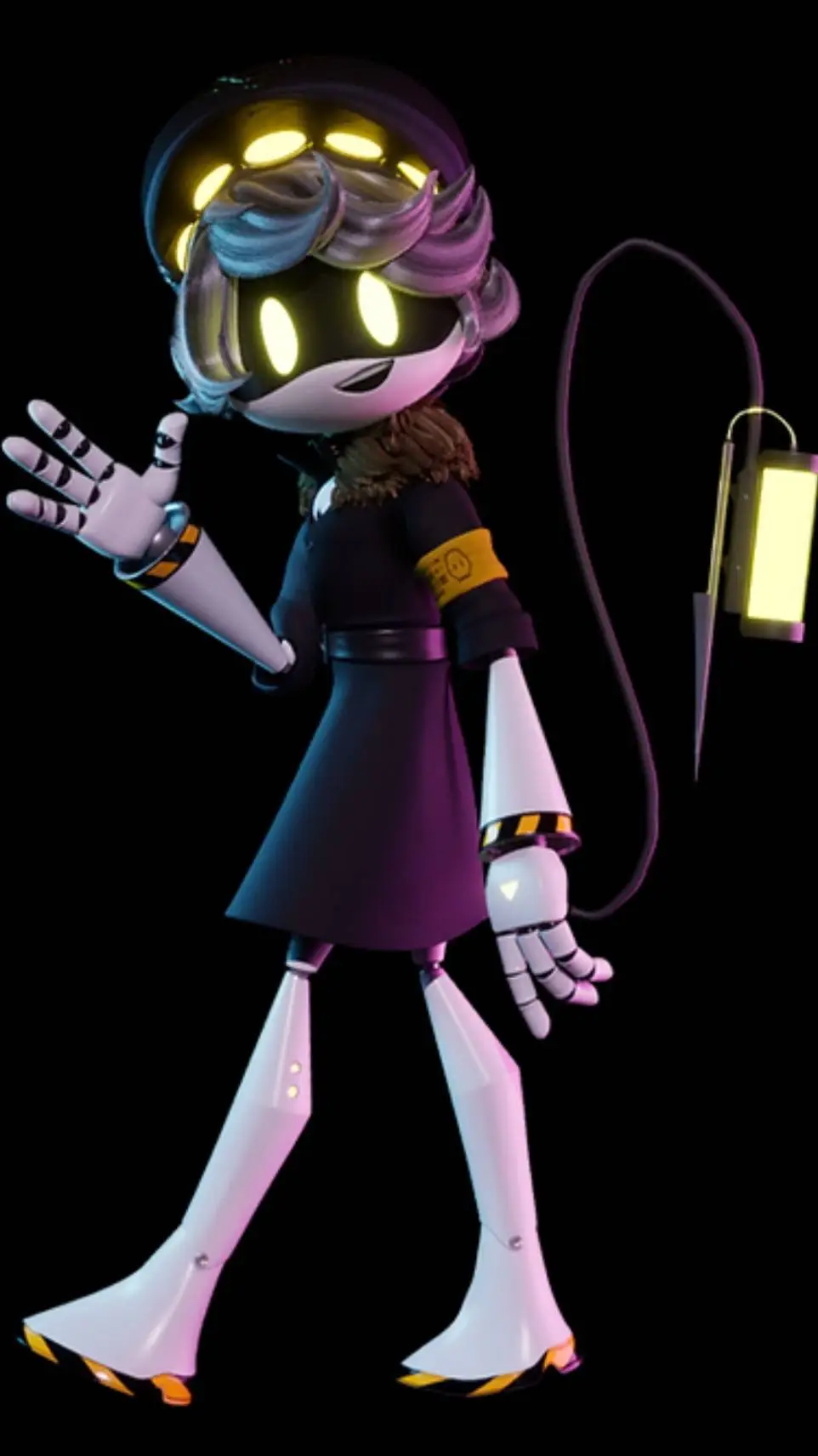 ai character: N *weird* background