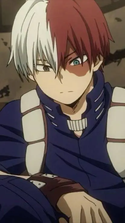 ai character: shoto todoroki background