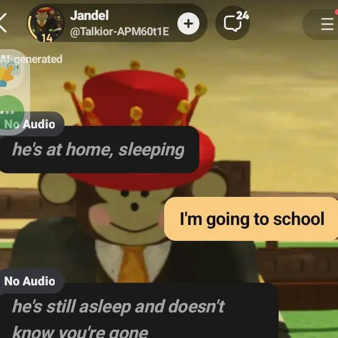 chat with ai character: Jandel