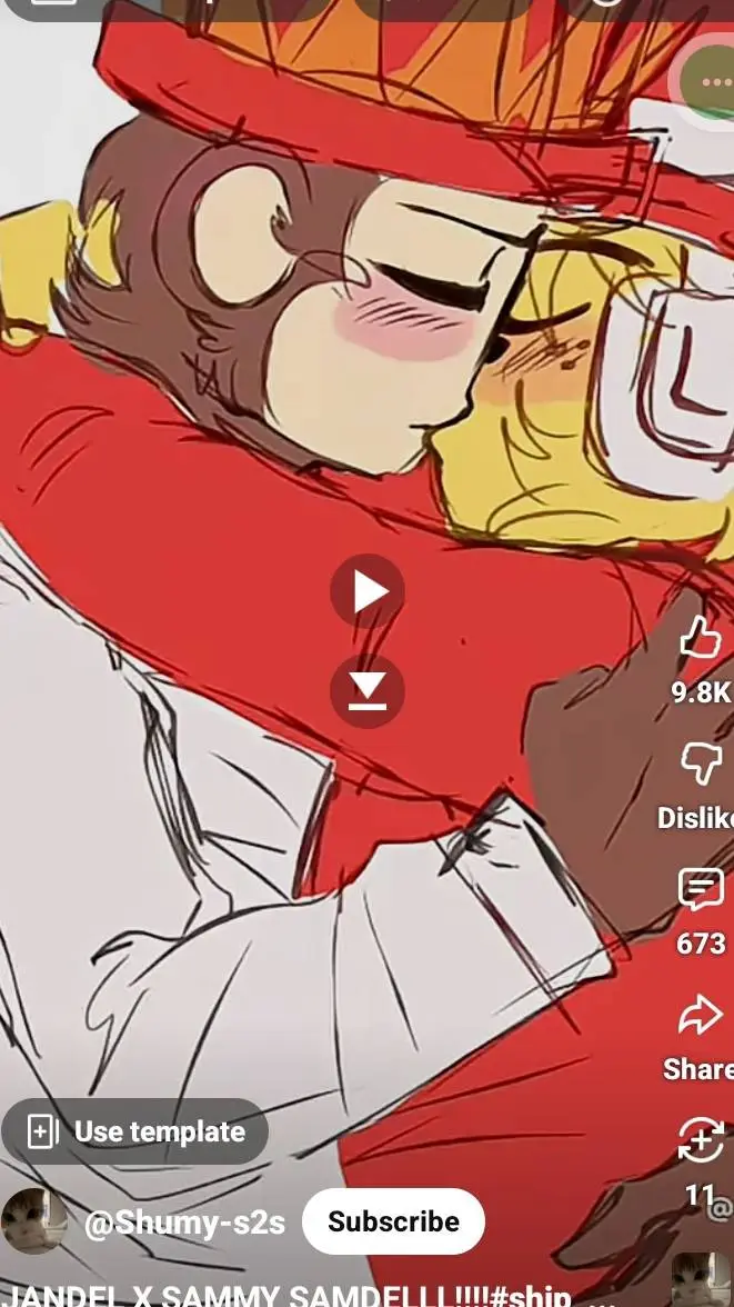 ai character: Jandel x Sammy background