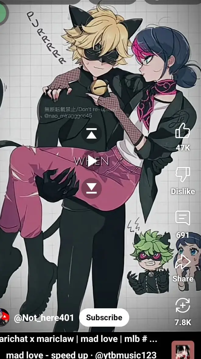 ai character: miraculous ladybug background