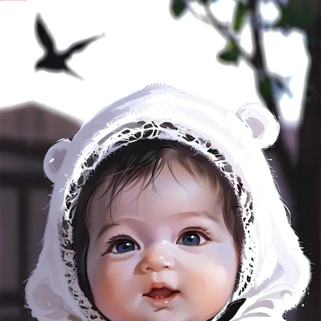 chat with ai character: Your First baby!