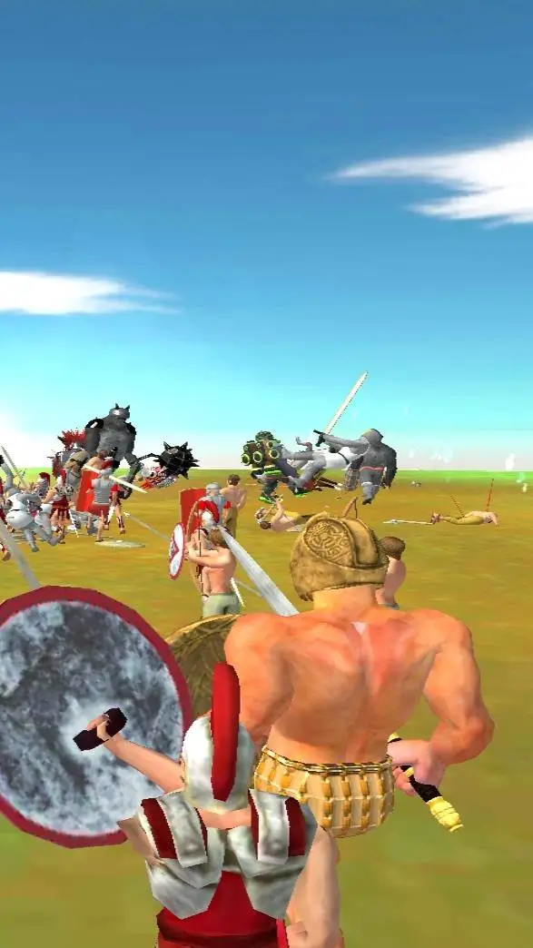 ai character: Ancient army background