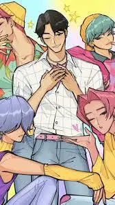 ai character: baby Saja boys  background
