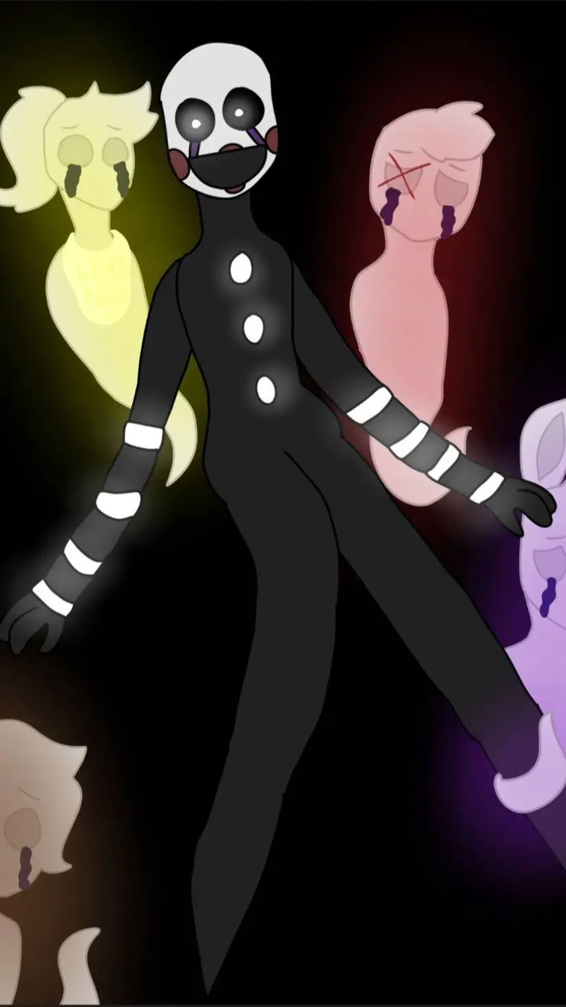 ai character: FNAF soul rt background
