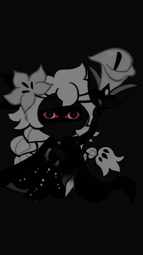 ai character: White Lily...??  background