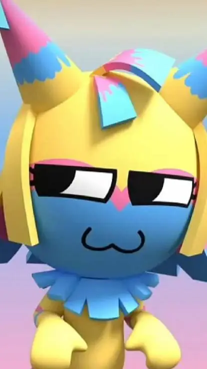 ai character: Yatta !  background