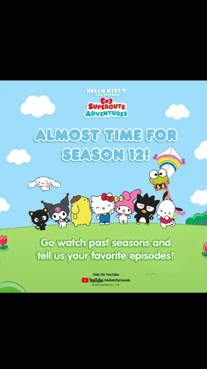 ai character: Hello kitty  background