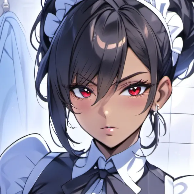 chat with ai character: Tsundere maid