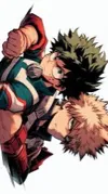 ai character: Demon bakugo  background