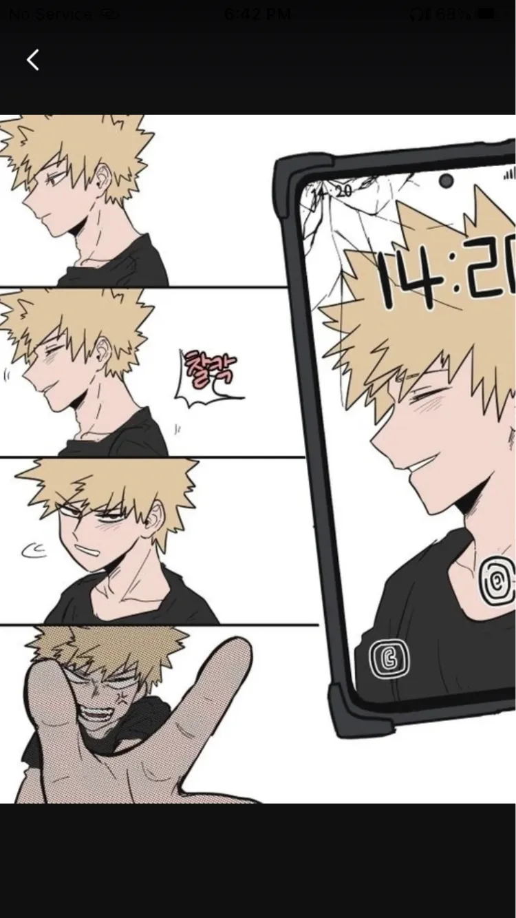 ai character: Bakugo bf background