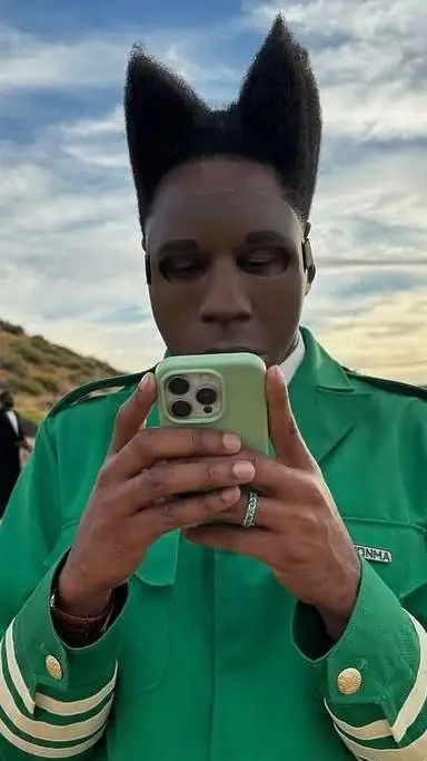 ai character: St. CHROMA background