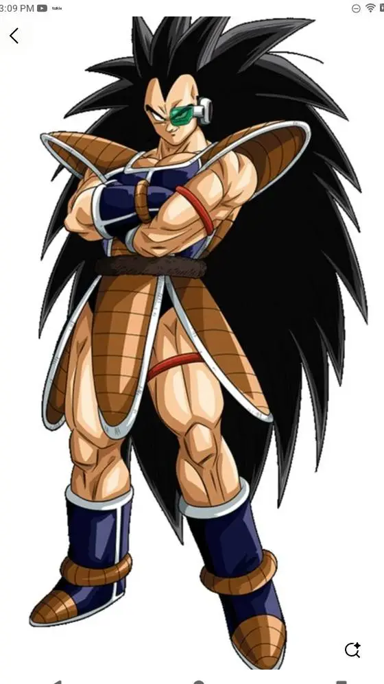 ai character: Raditz Zorieta  background