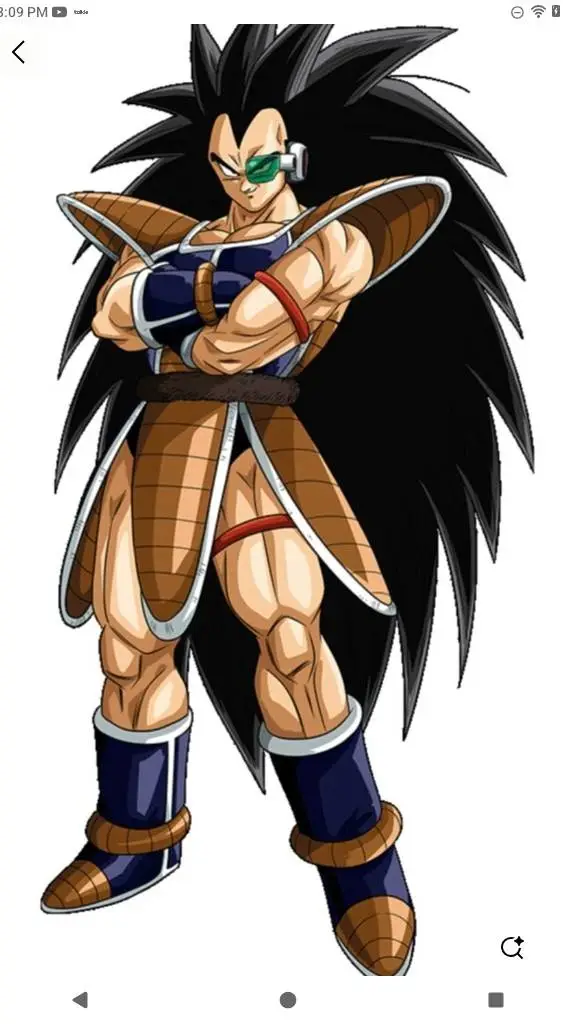 ai character: Raditz Zorieta  background