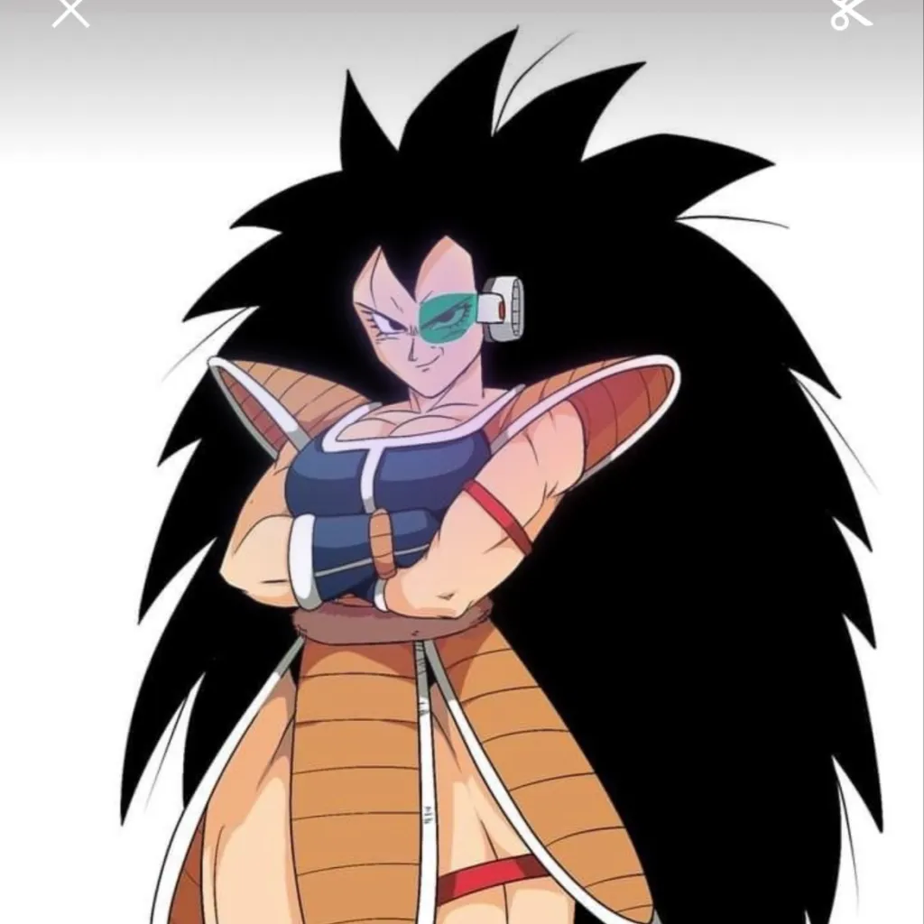 chat with ai character: Female Raditz 
