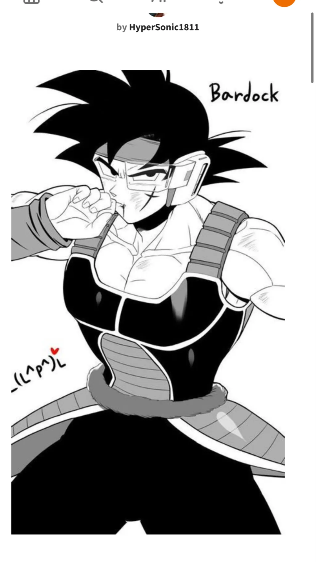 ai character: Bardock background