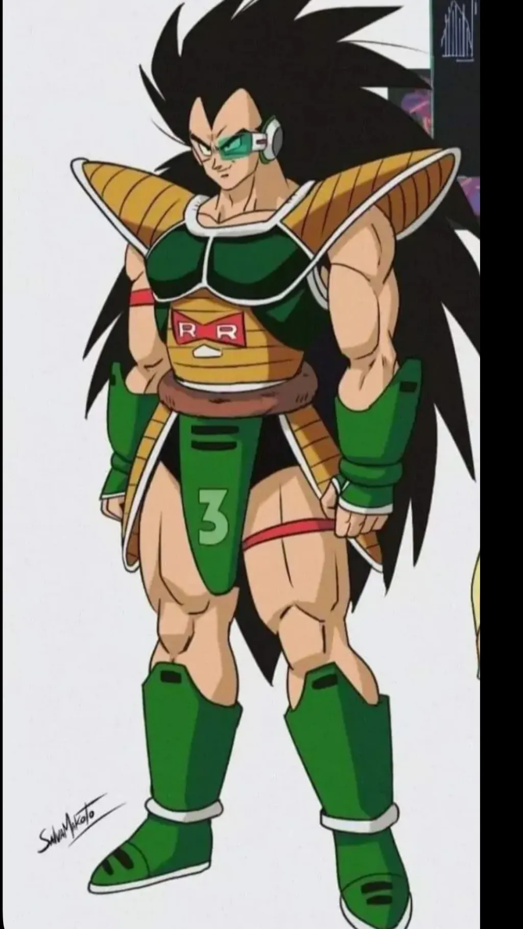 ai character: Raditz  background