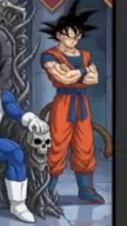 ai character: DBZ  background