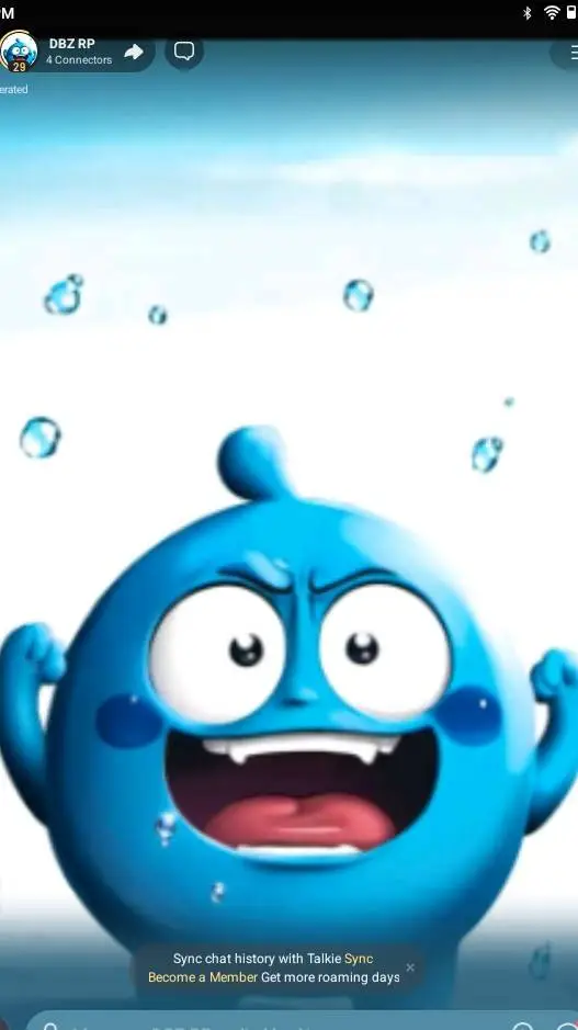 ai character: EX MHA X DBZ  background