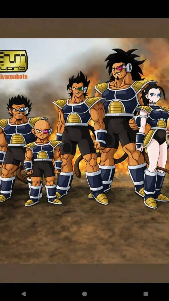 ai character: Primitive Saiyans background