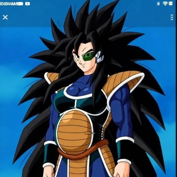 chat with ai character: female Saiyan 
