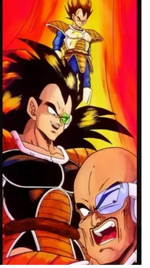 ai character: DBZ SAGA  background