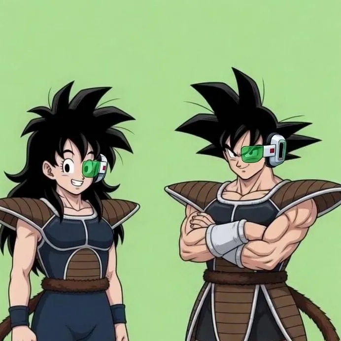 chat with ai character: Saiyan siblings 
