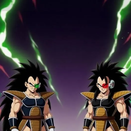 chat with ai character: Saiyan twin oc