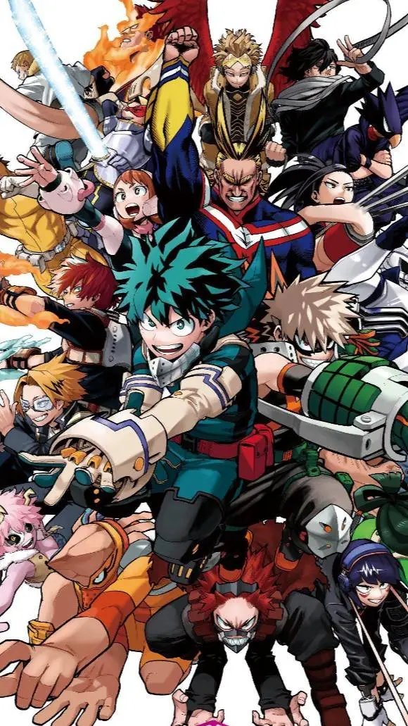 ai character: MHA SLEEPOVERRRR<3 background