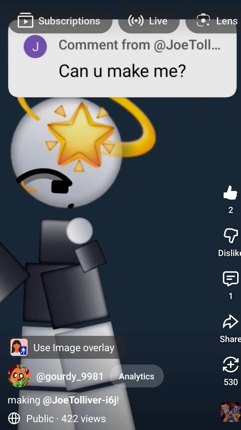 ai character: emoji group!  background