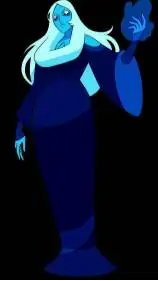ai character: Blue Diamond background